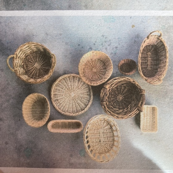 Other - 10 piece basket wall kit, gift wrapped, gift basket